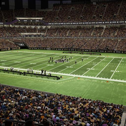 Caesars Superdome - Section 309 Seat View
