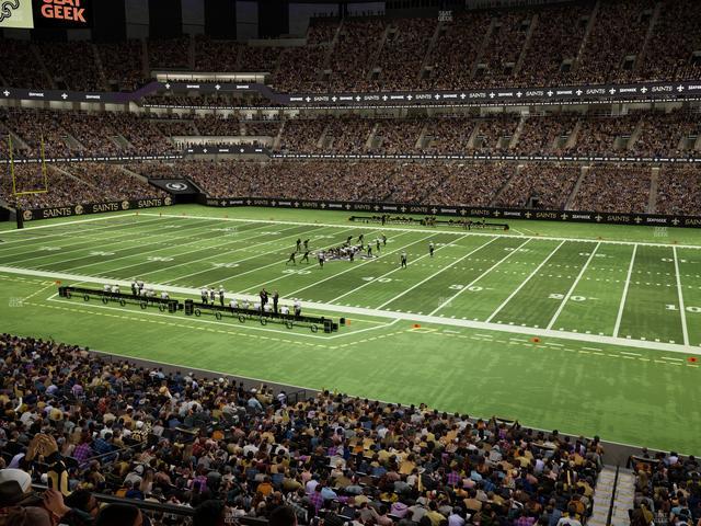 Caesars Superdome - Section 309 Seat View