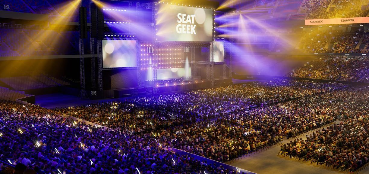 Caesars Superdome - Section 309 Seat View