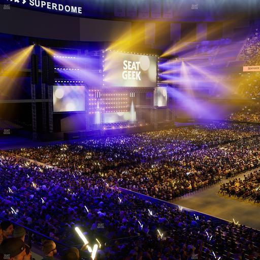 Caesars Superdome - Section 309 Seat View