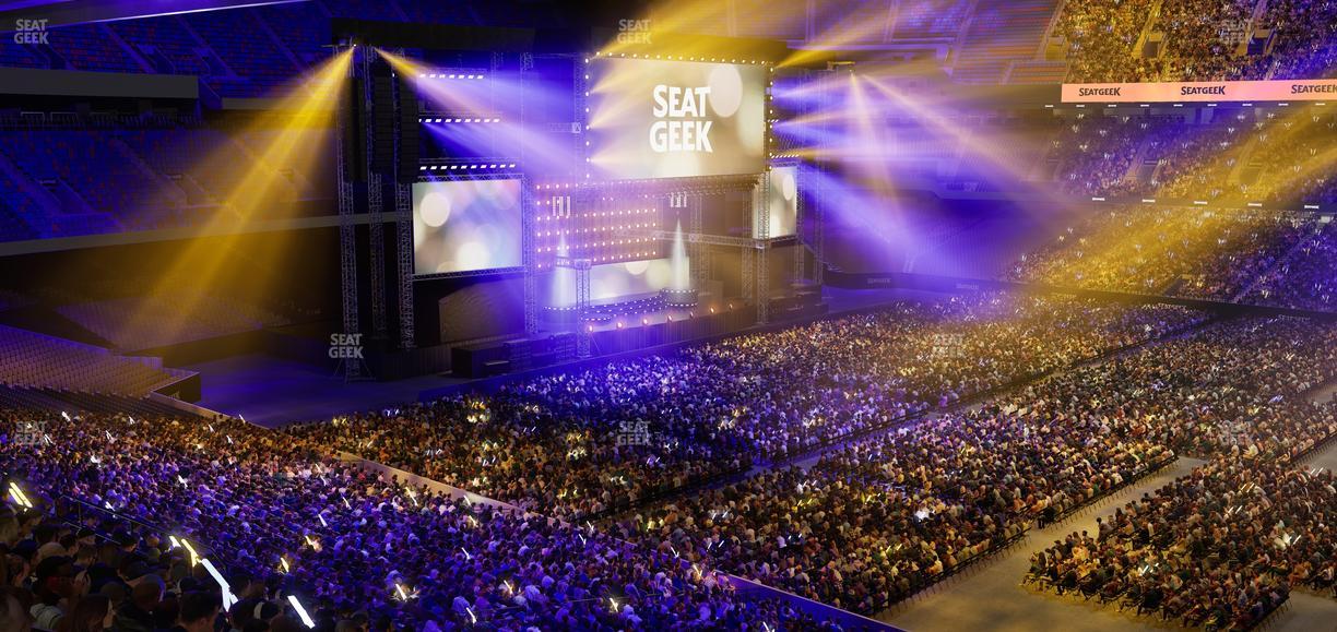 Caesars Superdome - Section 309 Seat View