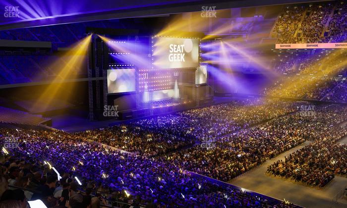 Caesars Superdome - Section 309 Seat View