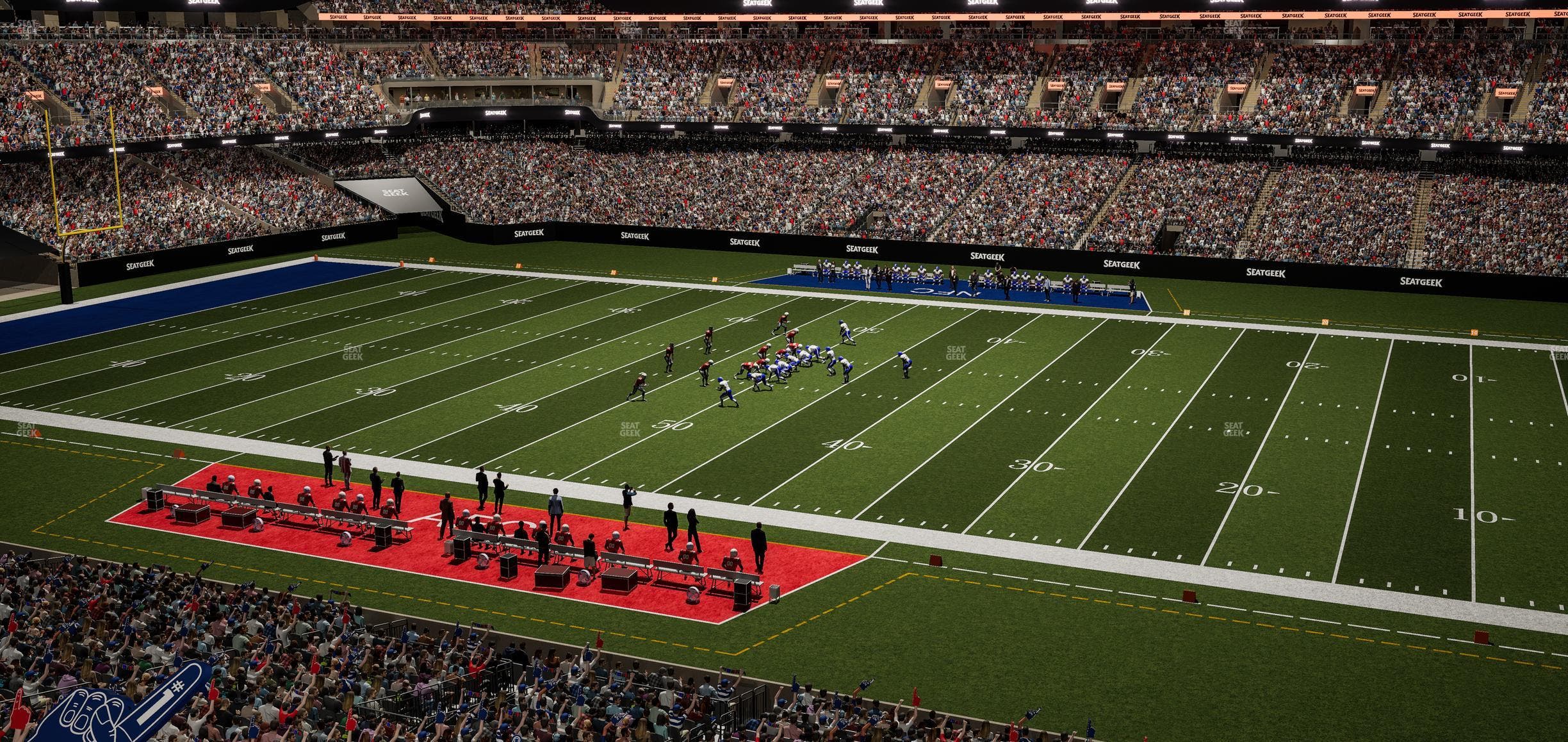 Caesars Superdome - Section 309 Seat View