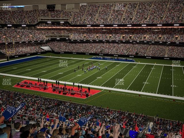 Caesars Superdome - Section 309 Seat View