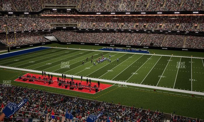 Caesars Superdome - Section 309 Seat View