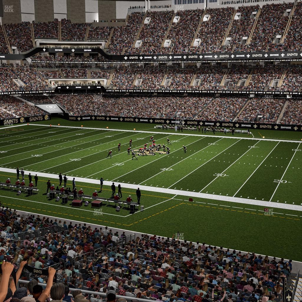 Caesars Superdome - Section 309 Seat View