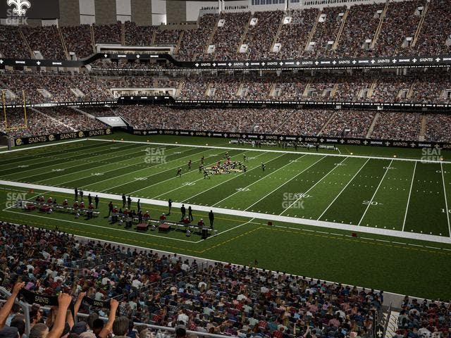 Caesars Superdome - Section 309 Seat View