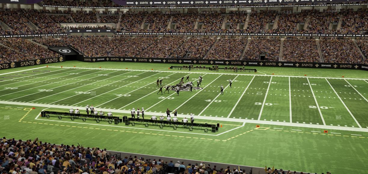 Caesars Superdome - Section 310 Seat View