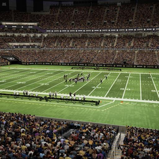 Caesars Superdome - Section 310 Seat View