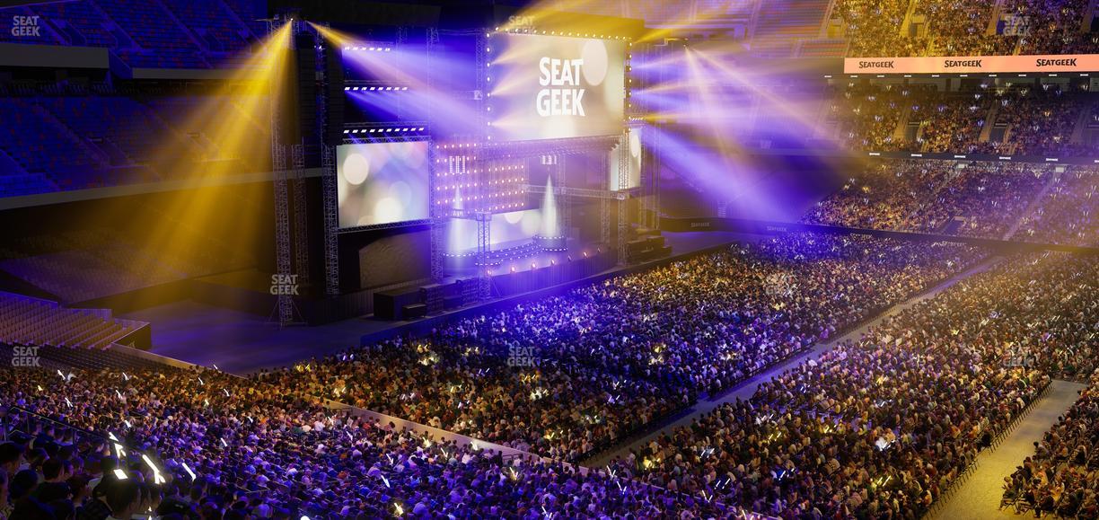 Caesars Superdome - Section 310 Seat View