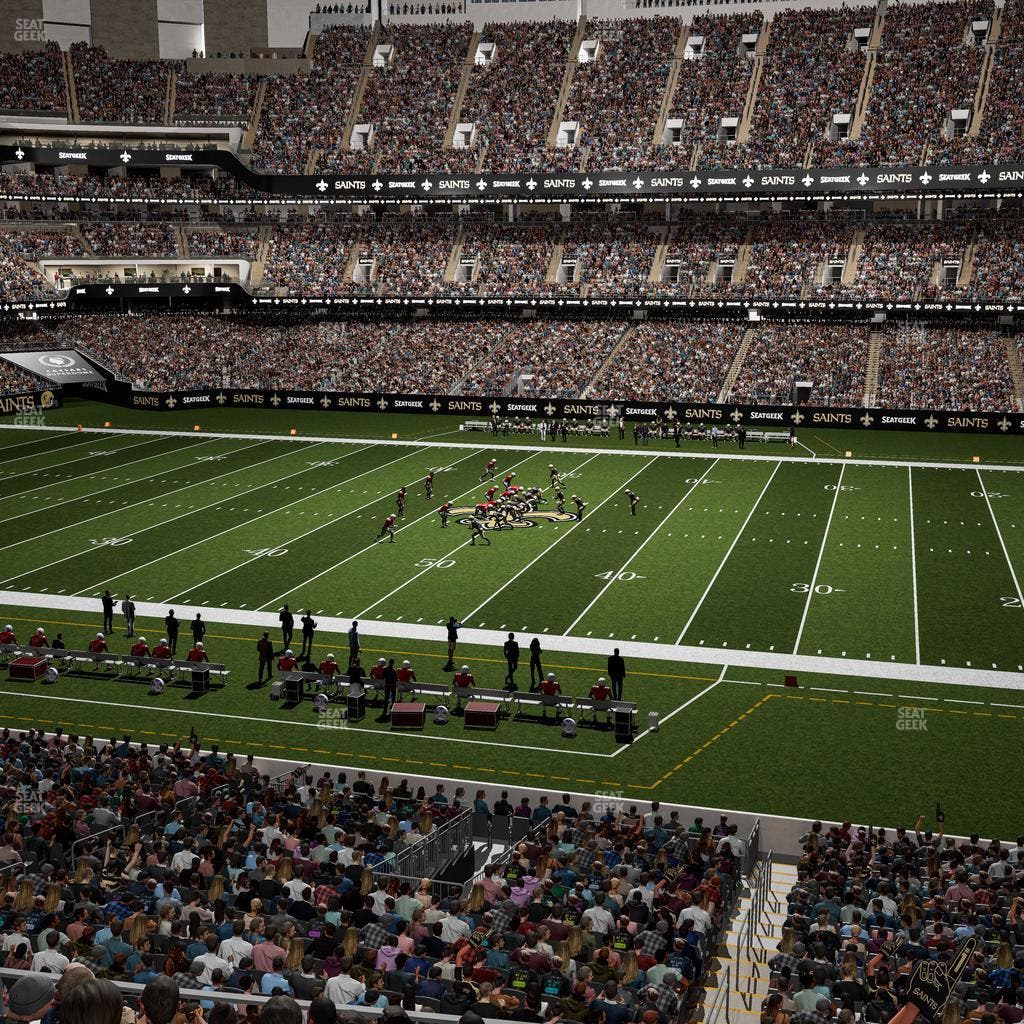 Caesars Superdome - Section 310 Seat View
