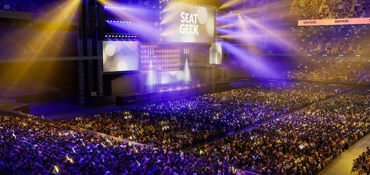 Caesars Superdome - Section 310 Seat View