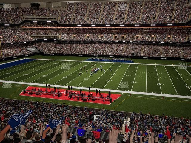 Caesars Superdome - Section 310 Seat View