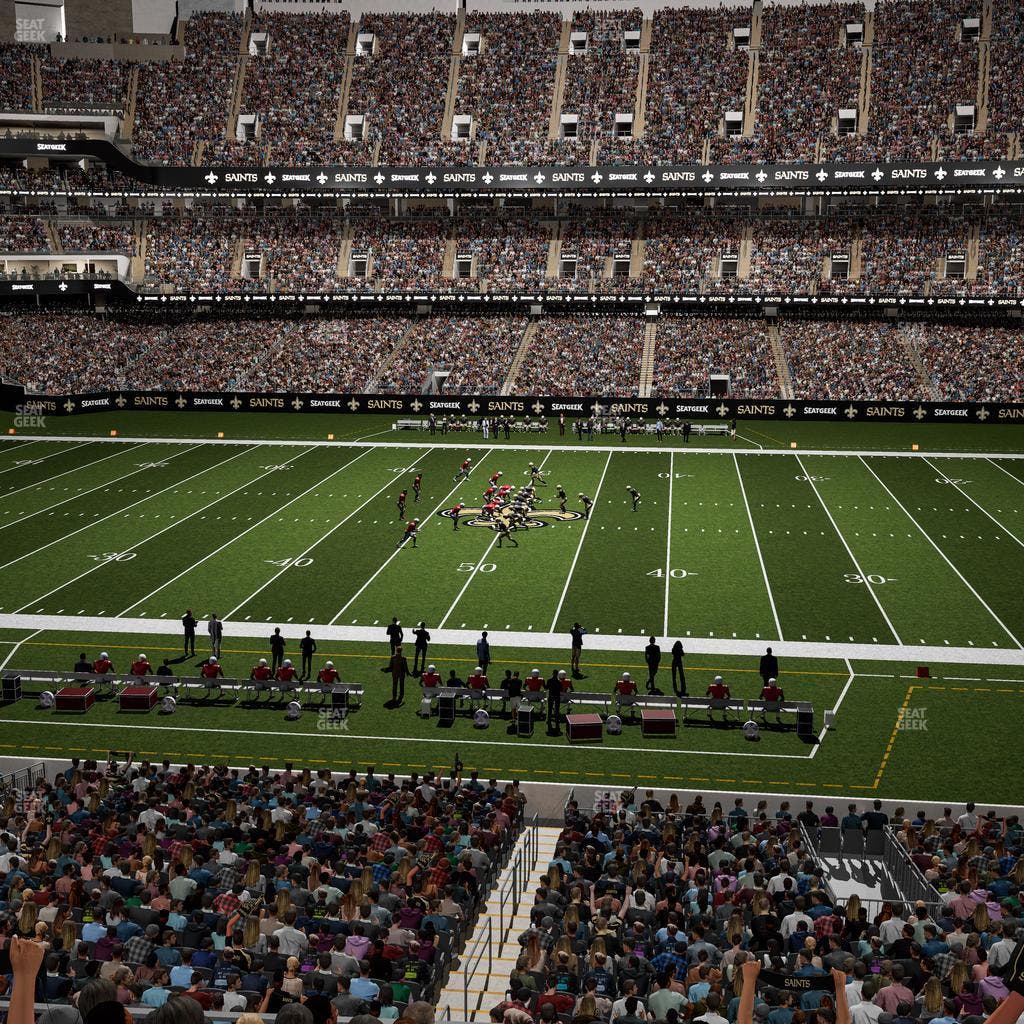 Caesars Superdome - Section 311 Seat View