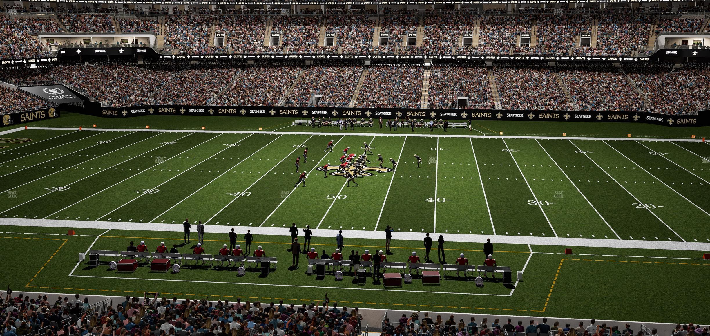 Caesars Superdome - Section 311 Seat View