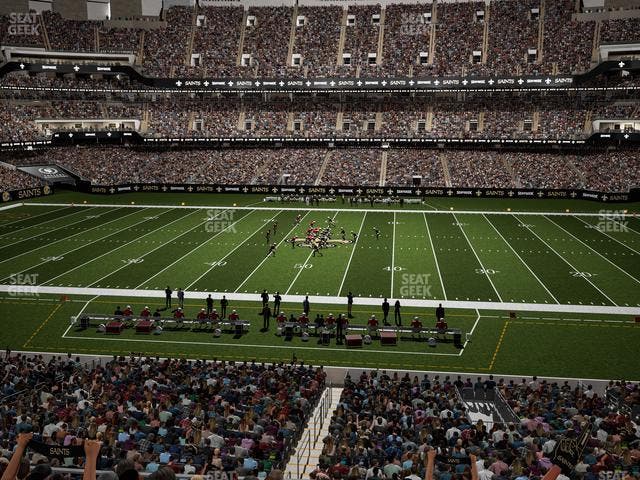 Caesars Superdome - Section 311 Seat View