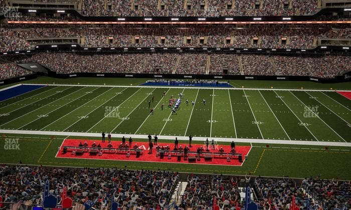 Caesars Superdome - Section 311 Seat View