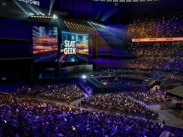 Caesars Superdome - Section 311 Seat View