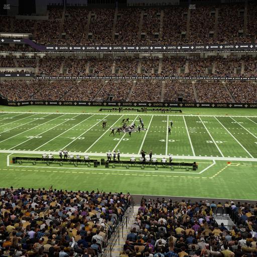 Caesars Superdome - Section 311 Seat View