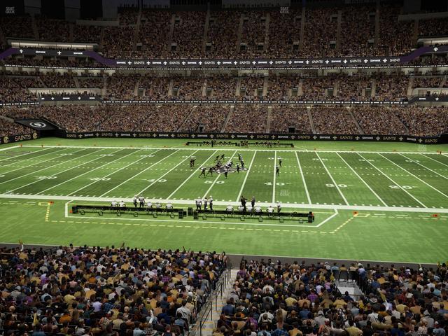 Caesars Superdome - Section 311 Seat View