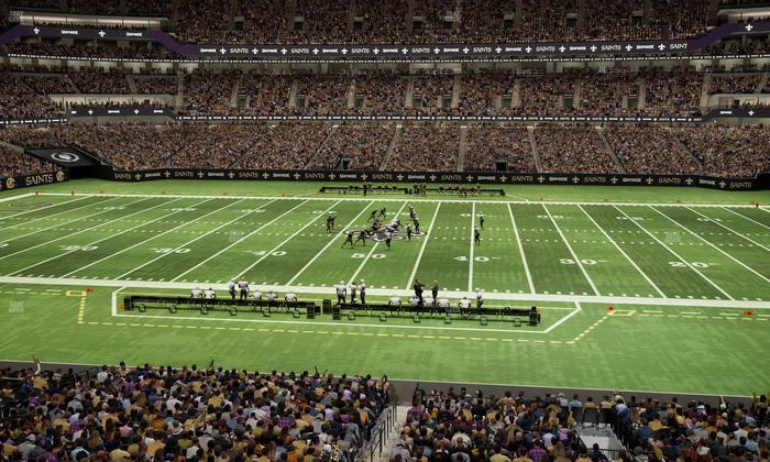 Caesars Superdome - Section 311 Seat View