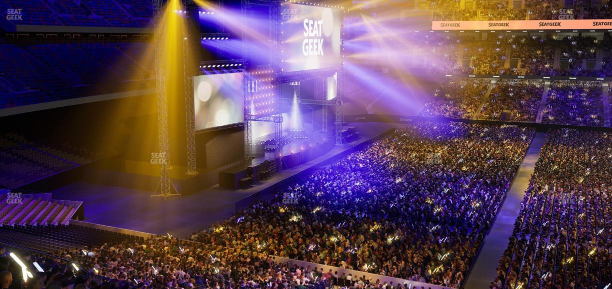 Caesars Superdome - Section 312 Seat View