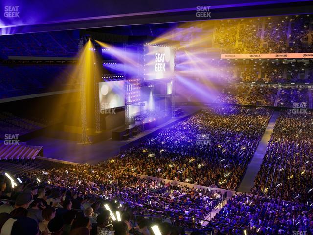 Caesars Superdome - Section 312 Seat View Caesars Superdome - Section 312 Seat View