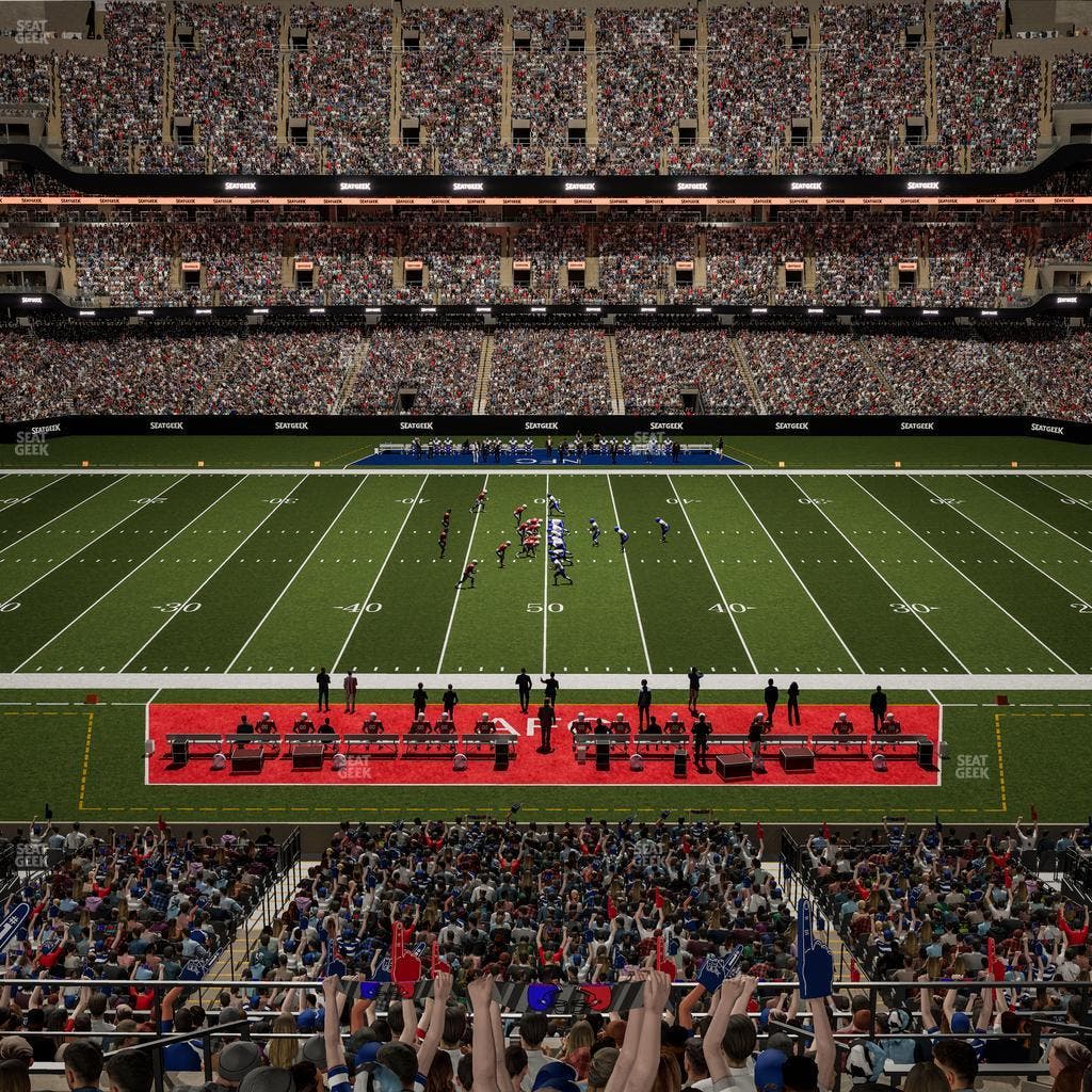 Caesars Superdome - Section 312 Seat View