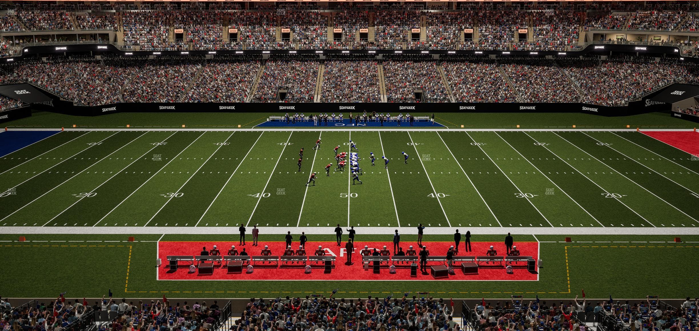 Caesars Superdome - Section 312 Seat View