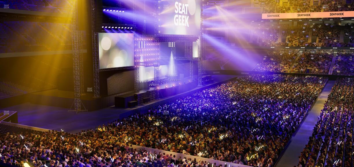 Caesars Superdome - Section 312 Seat View
