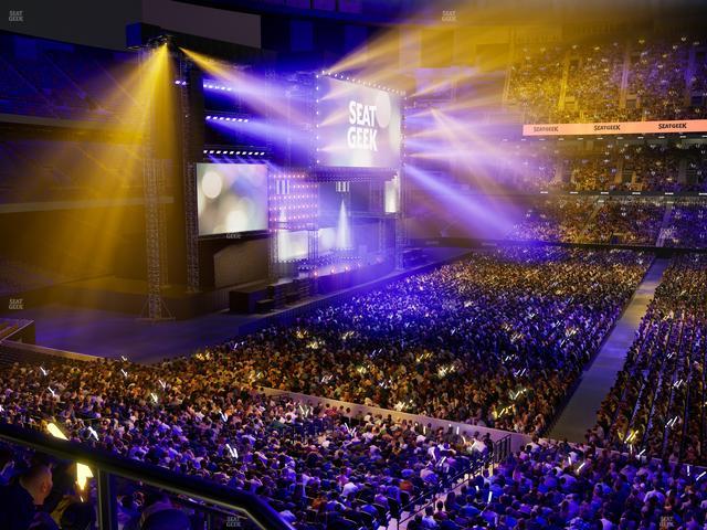 Caesars Superdome - Section 312 Seat View