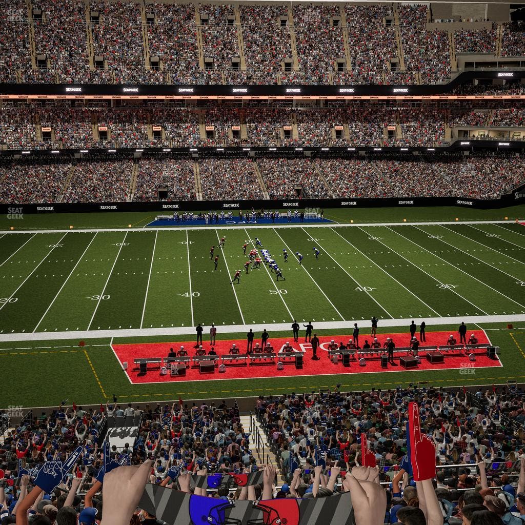 Caesars Superdome - Section 313 Seat View