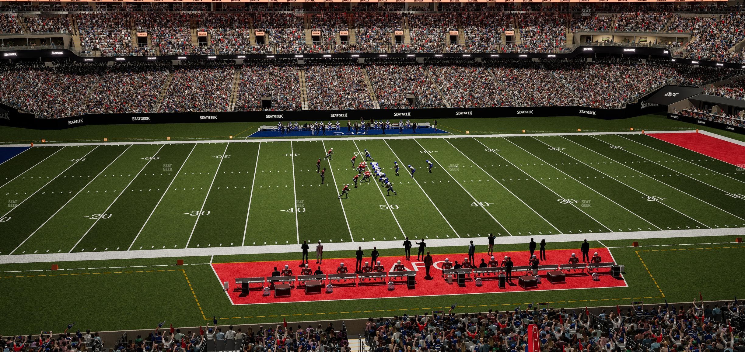 Caesars Superdome - Section 313 Seat View