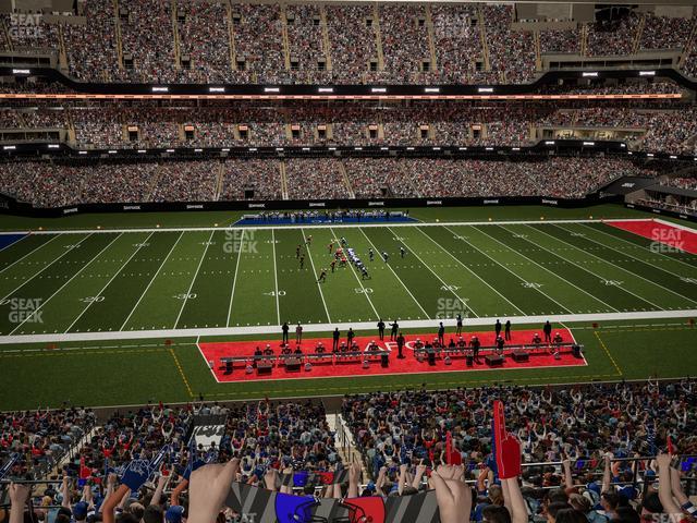 Caesars Superdome - Section 313 Seat View Caesars Superdome - Section 313 Seat View