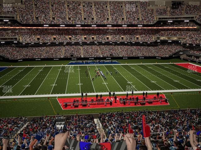 Caesars Superdome - Section 313 Seat View