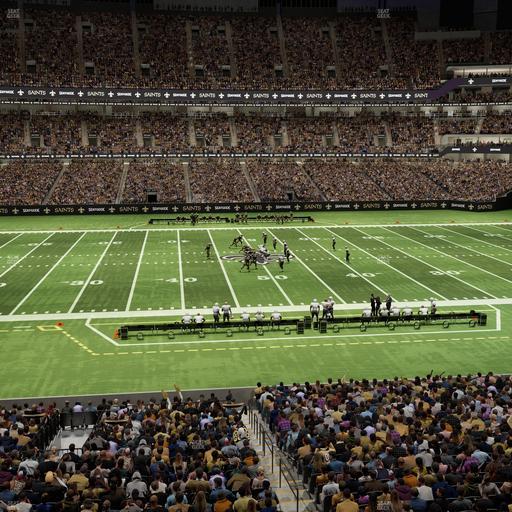Caesars Superdome - Section 313 Seat View