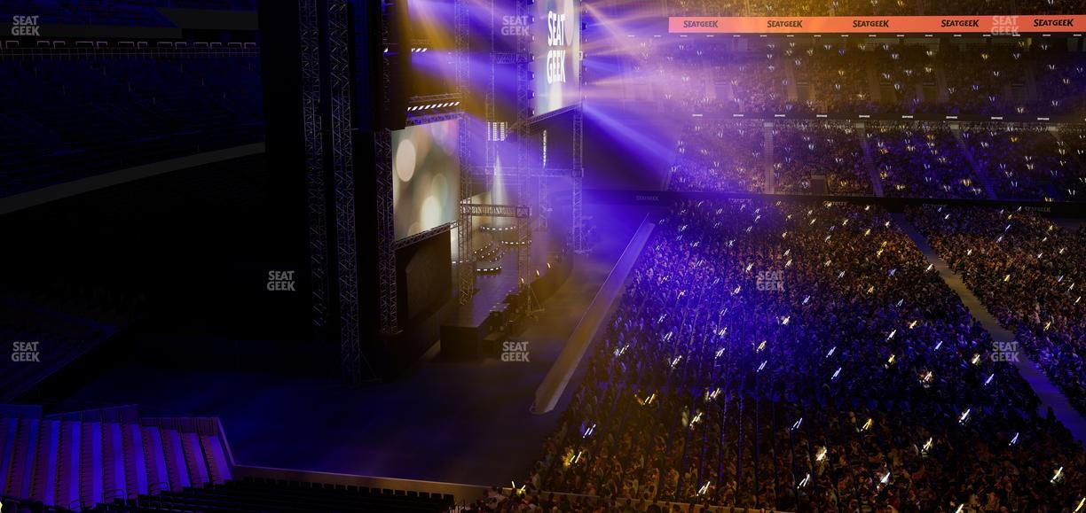 Caesars Superdome - Section 314 Seat View