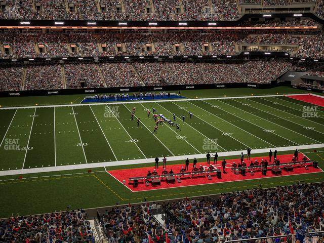 Caesars Superdome - Section 314 Seat View Caesars Superdome - Section 314 Seat View