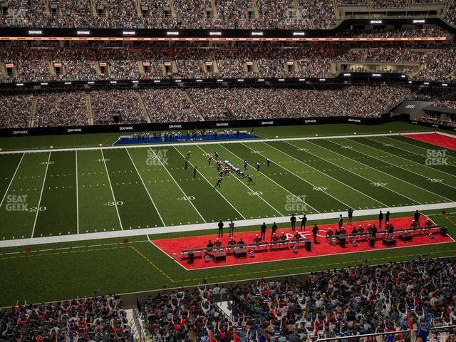 Caesars Superdome - Section 314 Seat View