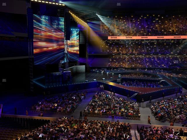 Caesars Superdome - Section 314 Seat View