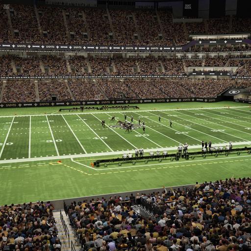 Caesars Superdome - Section 314 Seat View