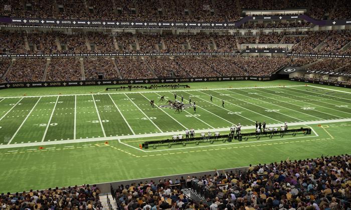 Caesars Superdome - Section 314 Seat View