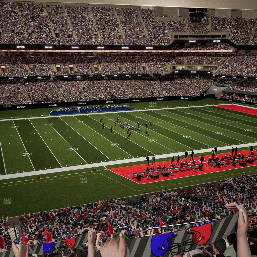 Caesars Superdome - Section 315 Seat View