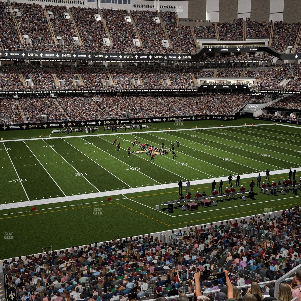 Caesars Superdome - Section 315 Seat View