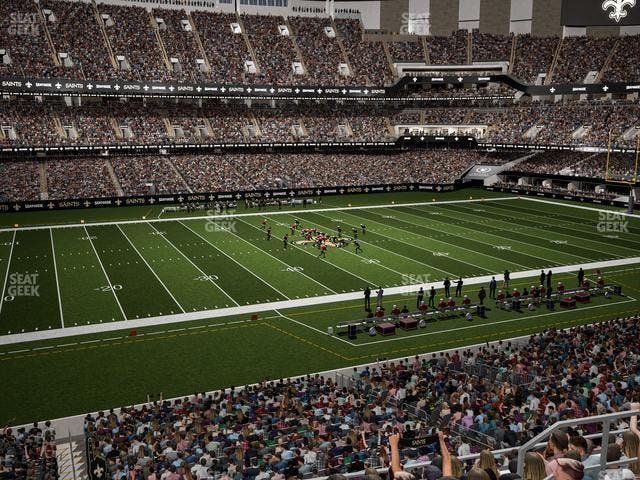 Caesars Superdome - Section 315 Seat View