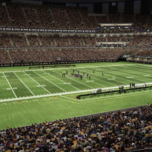 Caesars Superdome - Section 315 Seat View