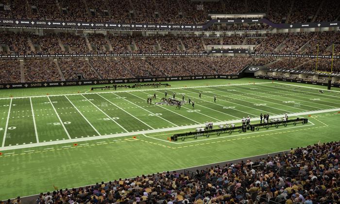 Caesars Superdome - Section 315 Seat View