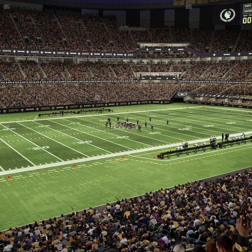 Caesars Superdome - Section 316 Seat View