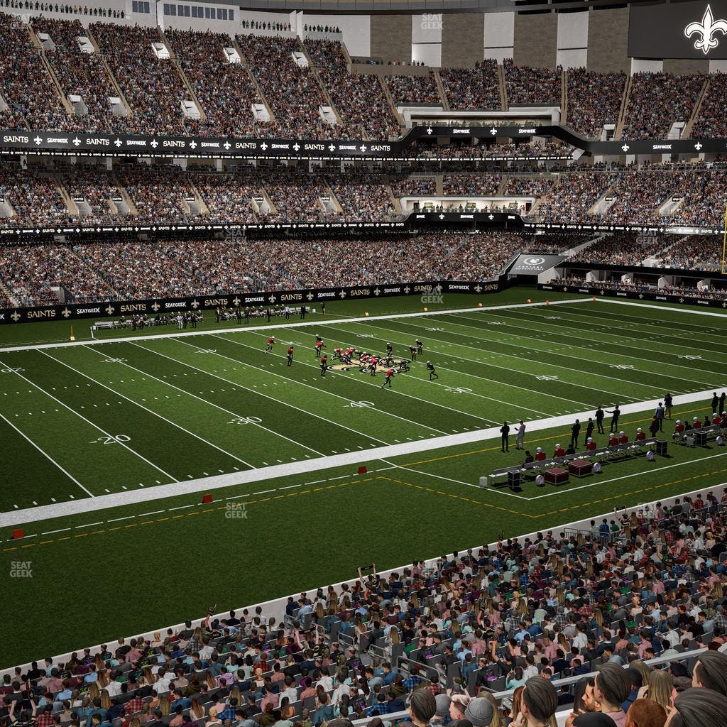 Caesars Superdome - Section 316 Seat View
