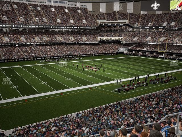 Caesars Superdome - Section 316 Seat View